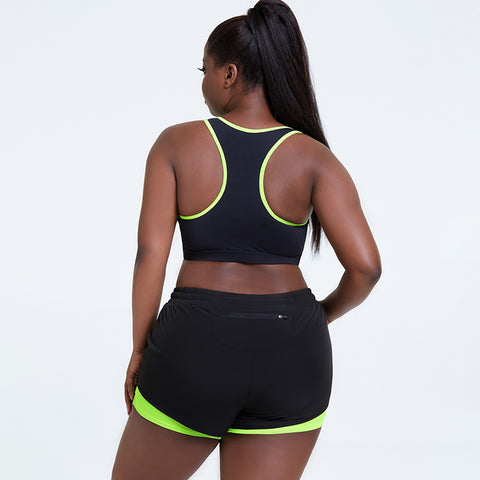 Neon 2 Piece Short Set
