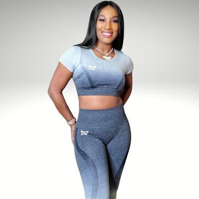 Smoke Ombre' 2 Piece Set